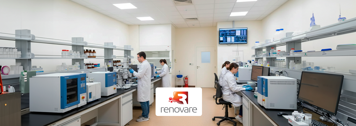 Laboratório de exames moderno